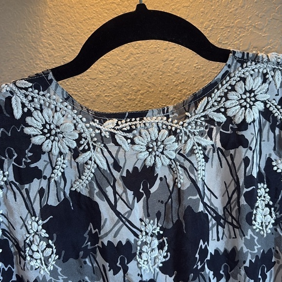 Amaya NAOMI BLACK SILK DRESS/ Size 42-M-L - Picture 12 of 14